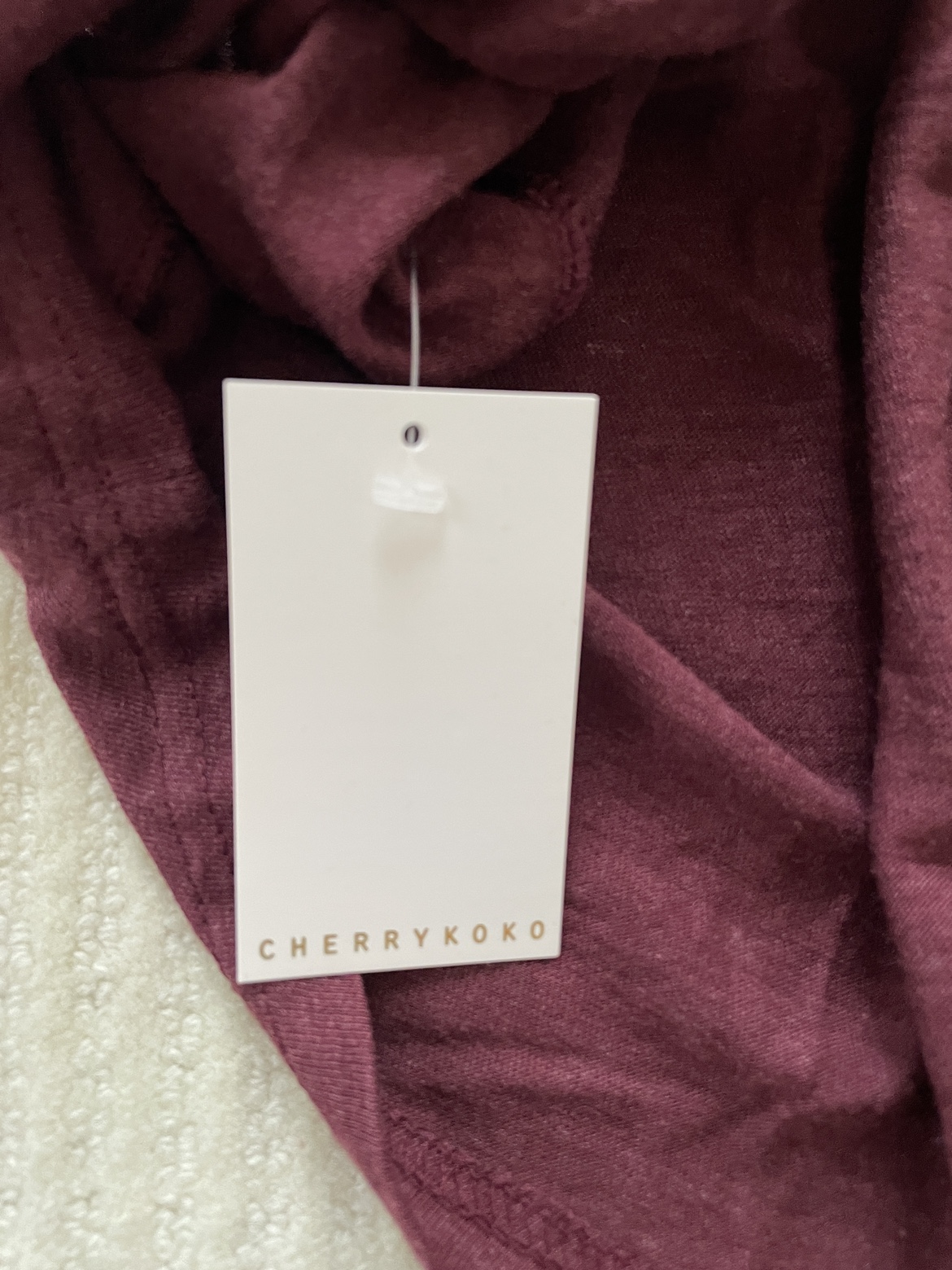 Brand New Cherry koko deep plane tank top - photo 2