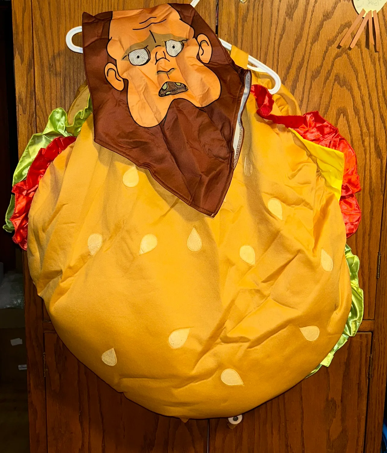 Bobs Burgers Gene,, Burgersquash, Halloween costume