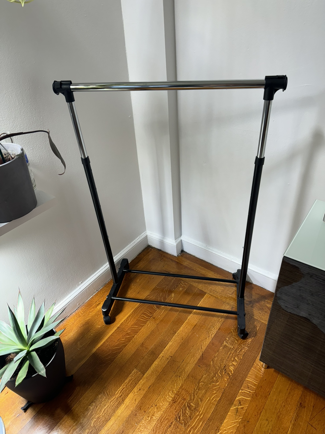 3 Rolling Clothes Racks