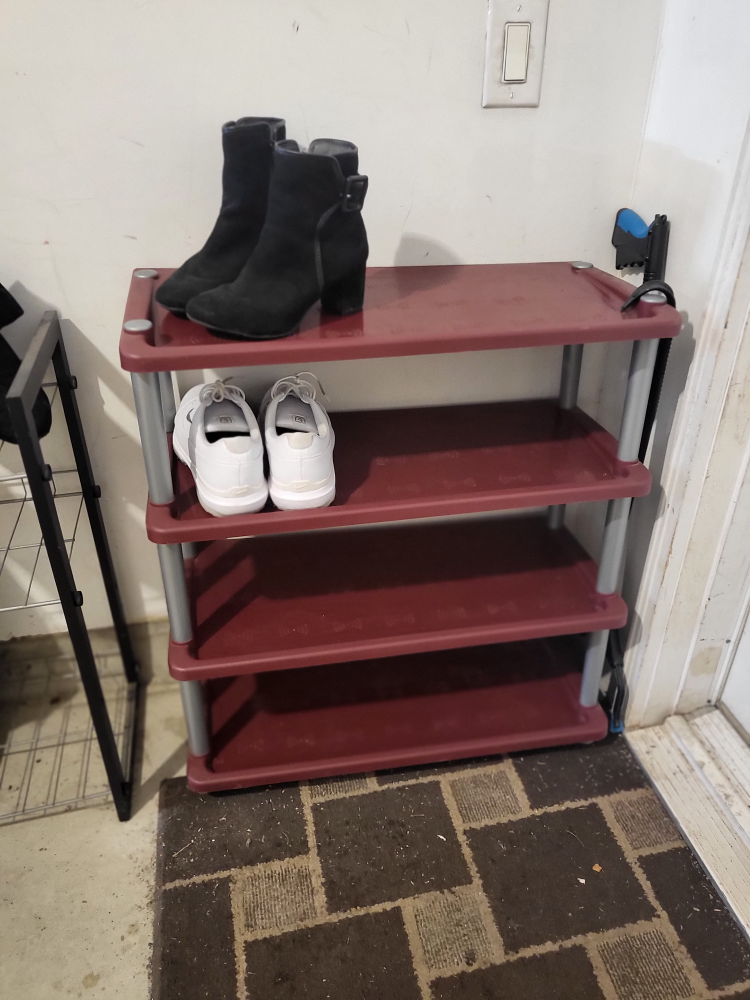 4-Tier Shoe Rack 2ea