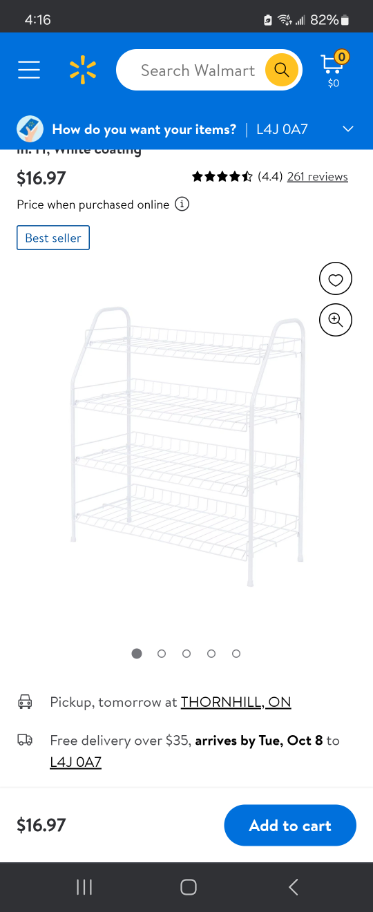 4-Tier Shoe Rack 2ea - photo 2