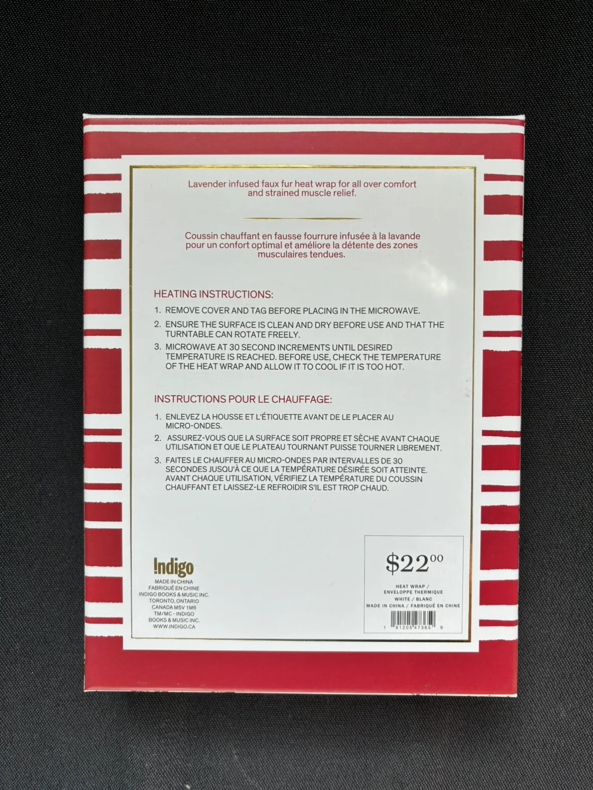 Indigo Lavender Infused Heat Wrap image indicator(4)