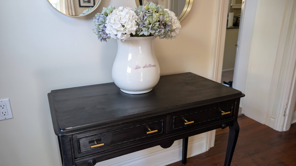 Black Console Table - photo 2