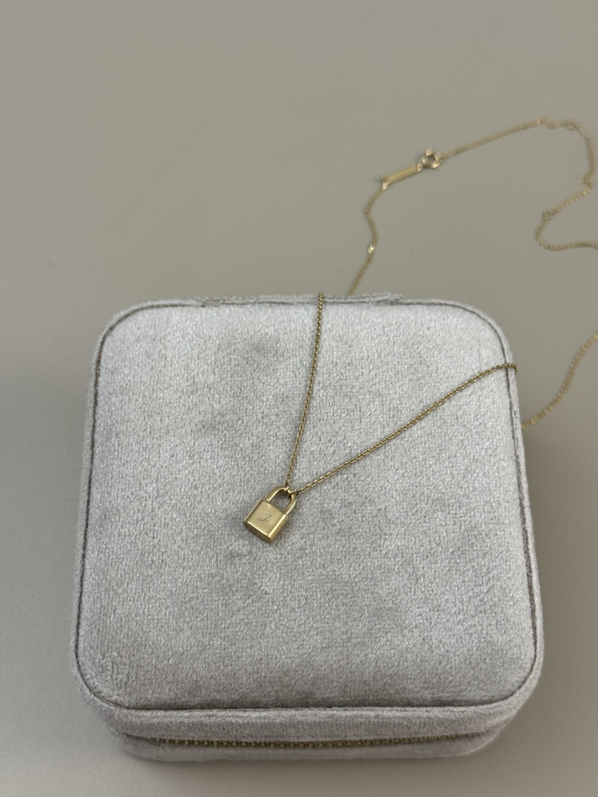 PDPAOLA Bond Necklace Lock Padlock