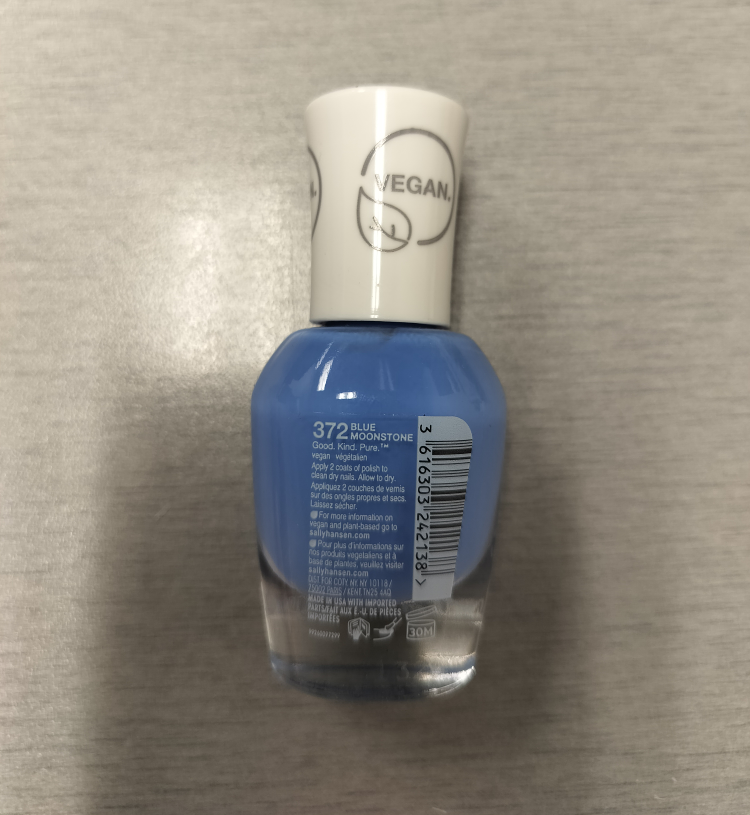 Sally Hansen Nail Polish - 372 Blue Moonstone - photo 2