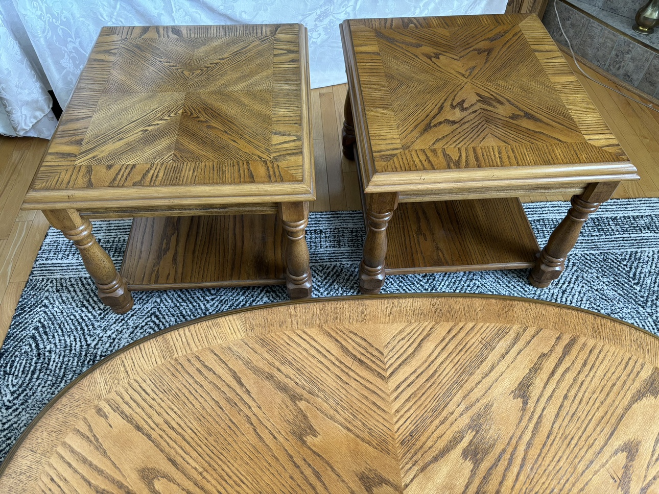 Coffee Table and Two End Tables - photo 2