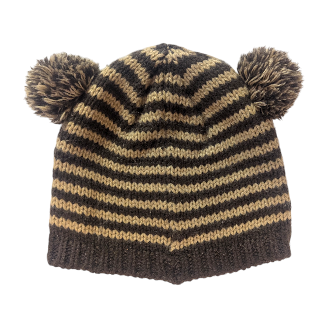 Sweet sleepy Owl Knit Toque w/pom pom ears - OS - - photo 2