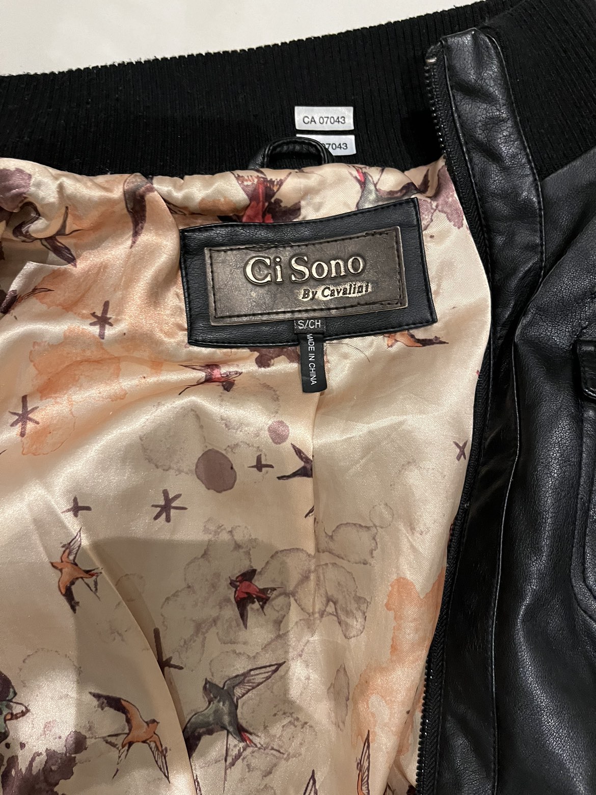 #Freecycle Vegan leather bomber S - photo 3