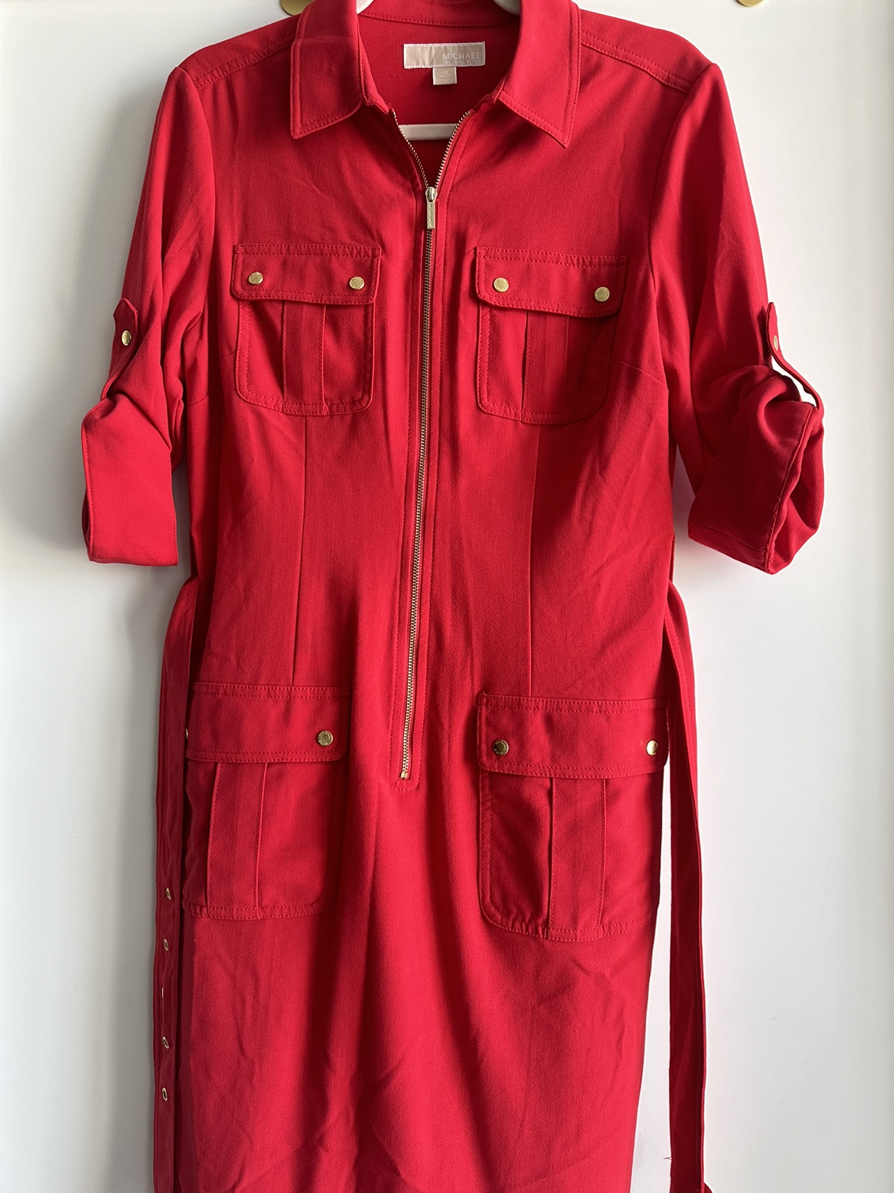 Michael Kors Red Dress US M - photo 5