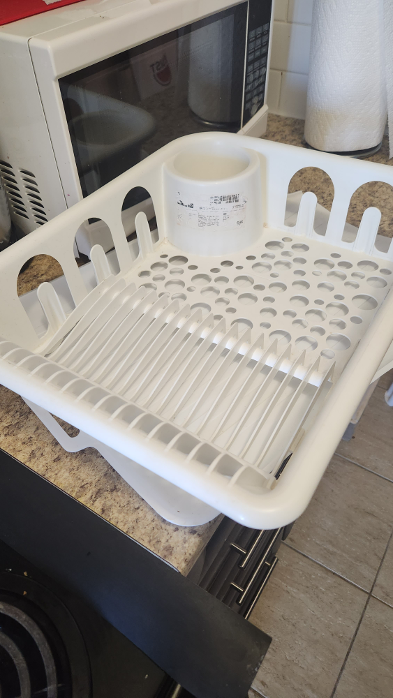 Dish Rack and Tray