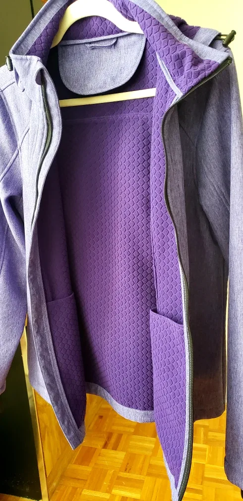 Purple Softshell  Fall Jacket image indicator(3)