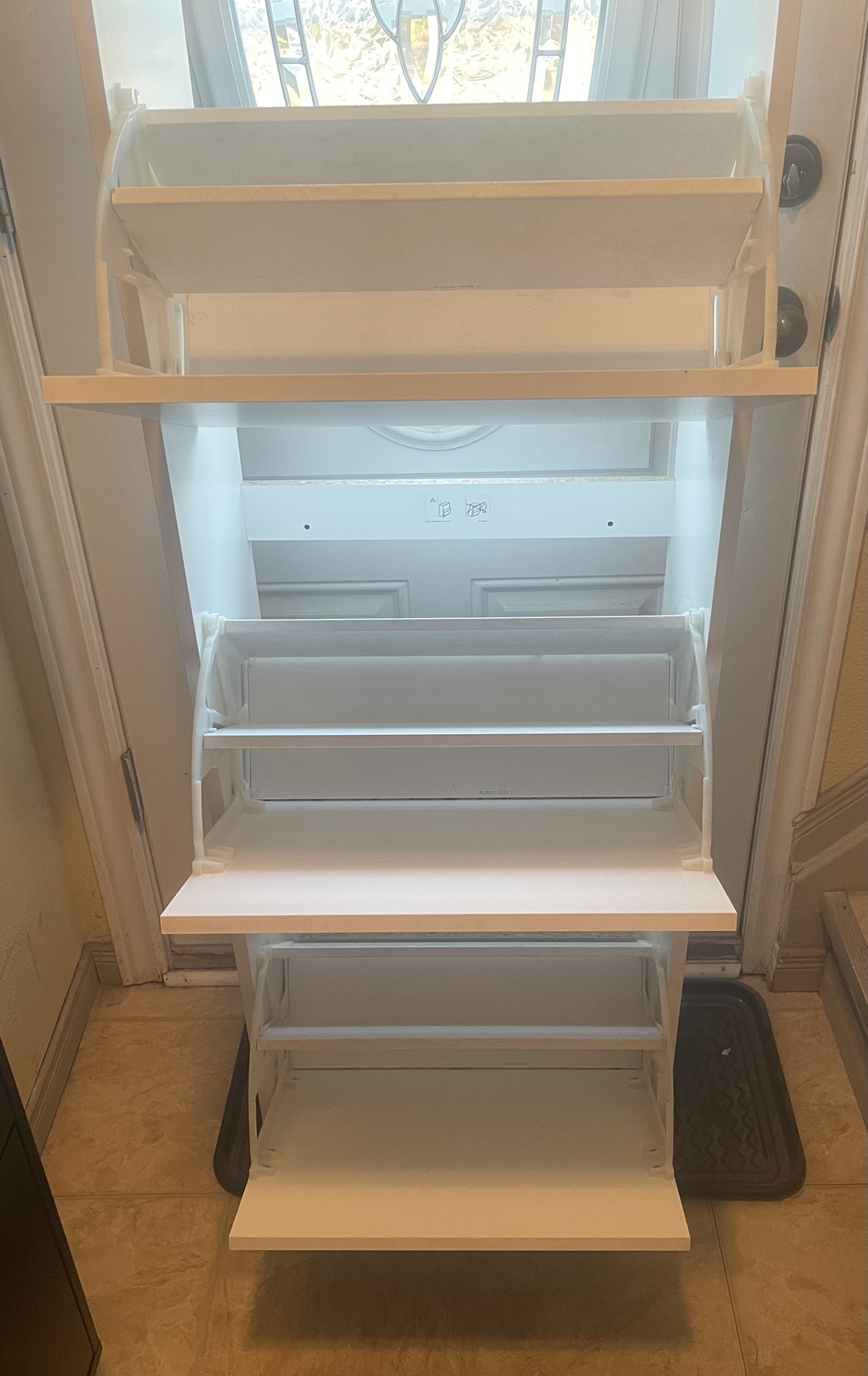 White Shoe Rack - photo 4