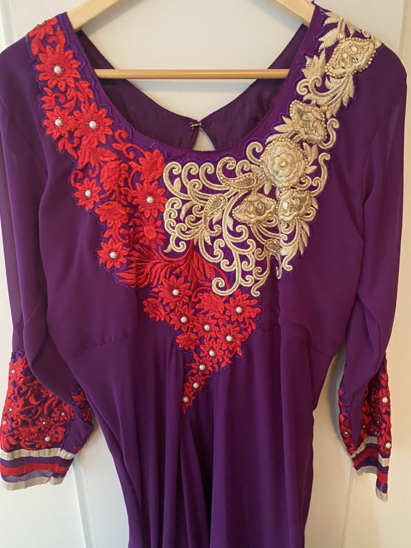 Purple dress - Bipasha Basu Design- XL - photo 5