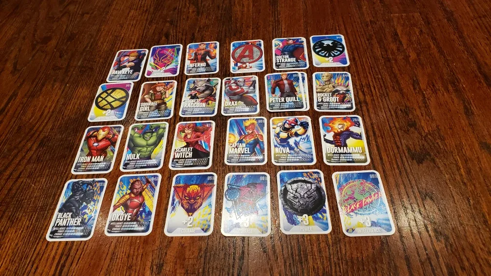 Marvel PC Cards: 24 Total #freecycle thumbnail