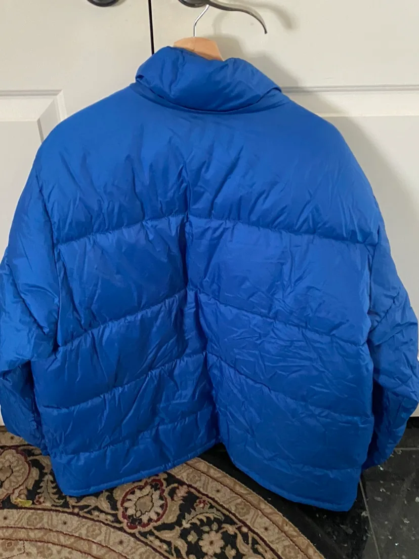 Old Navy Blue Puffer Jacket - Men’s size XXL image indicator(2)