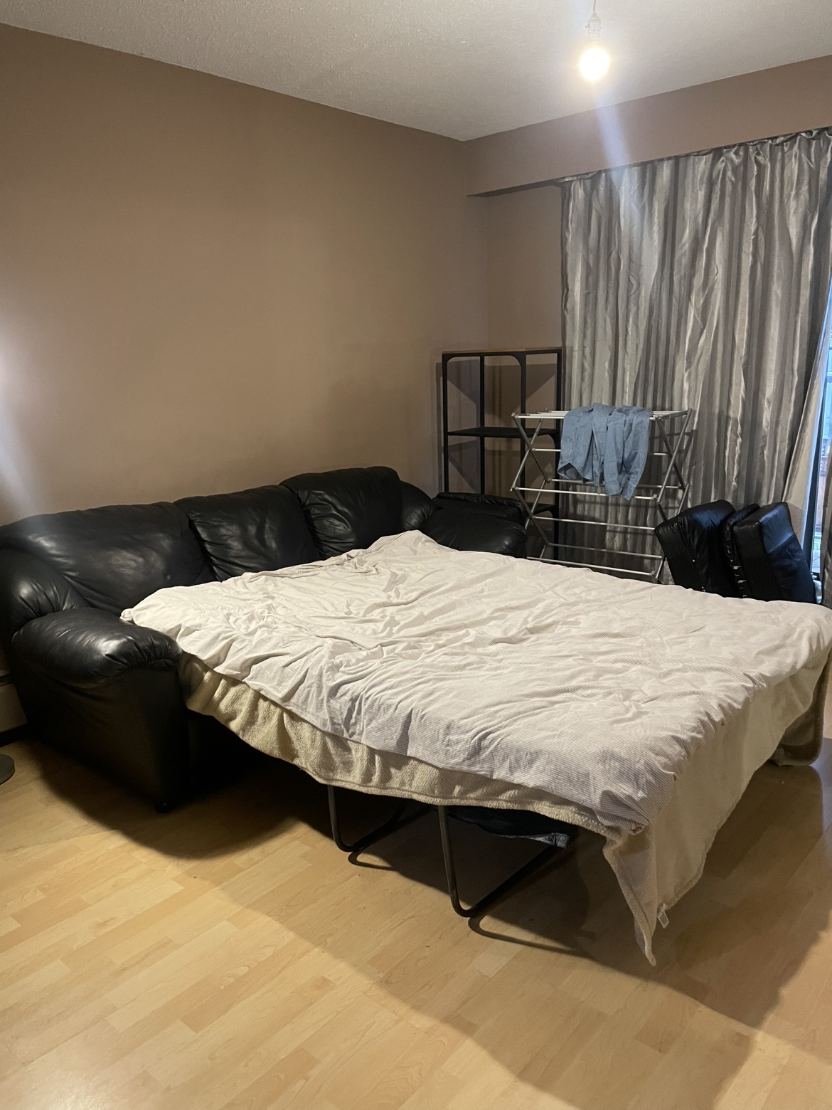 Black Sofa / bed - photo 3