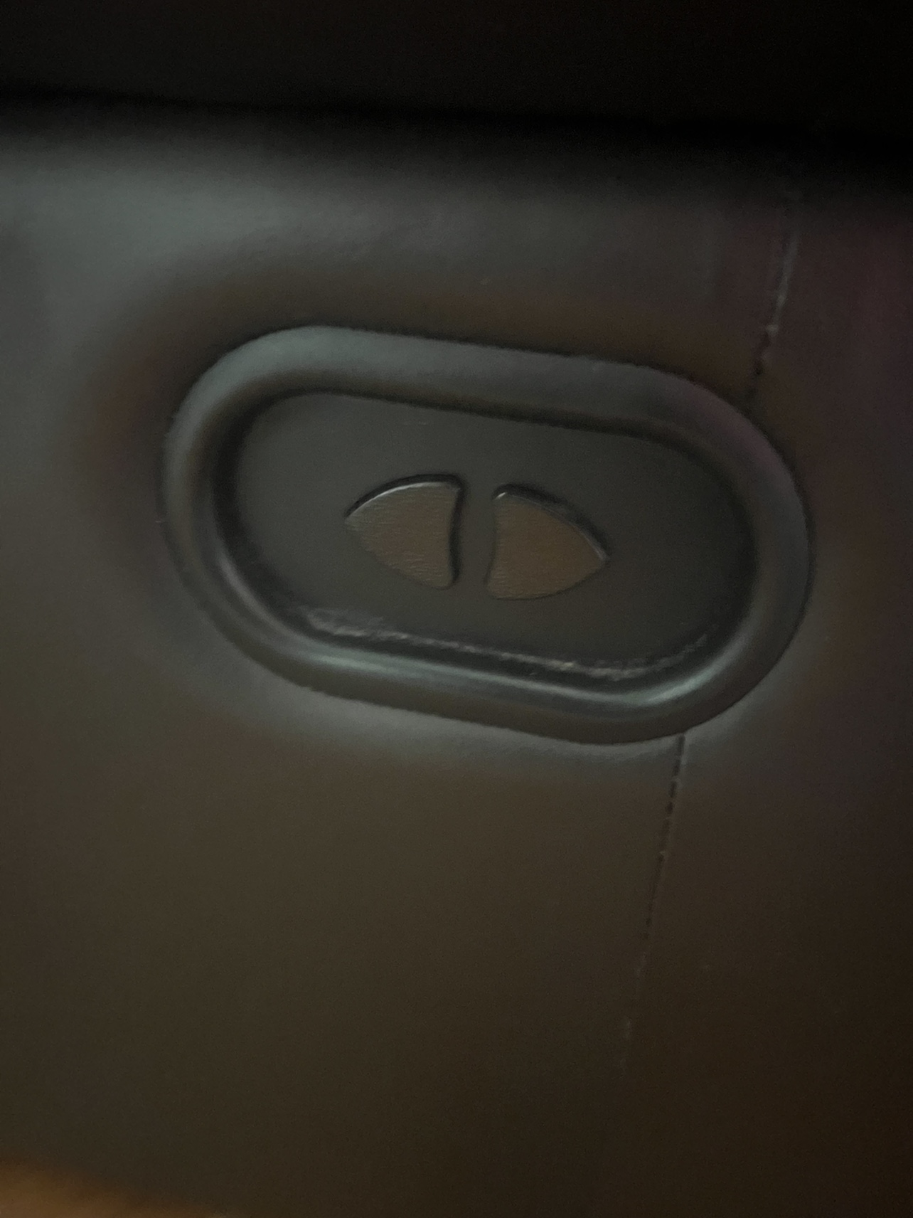 Leather Recliner with Power Button - photo 3