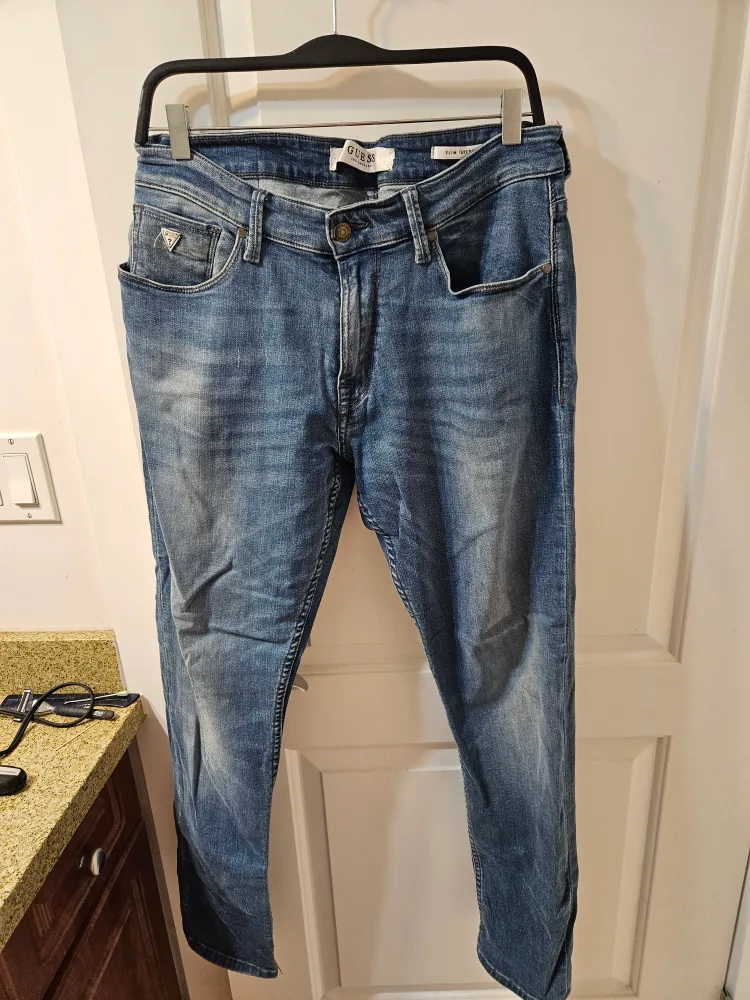 Men's Guess Slim Tapered Jeans thumbnail
