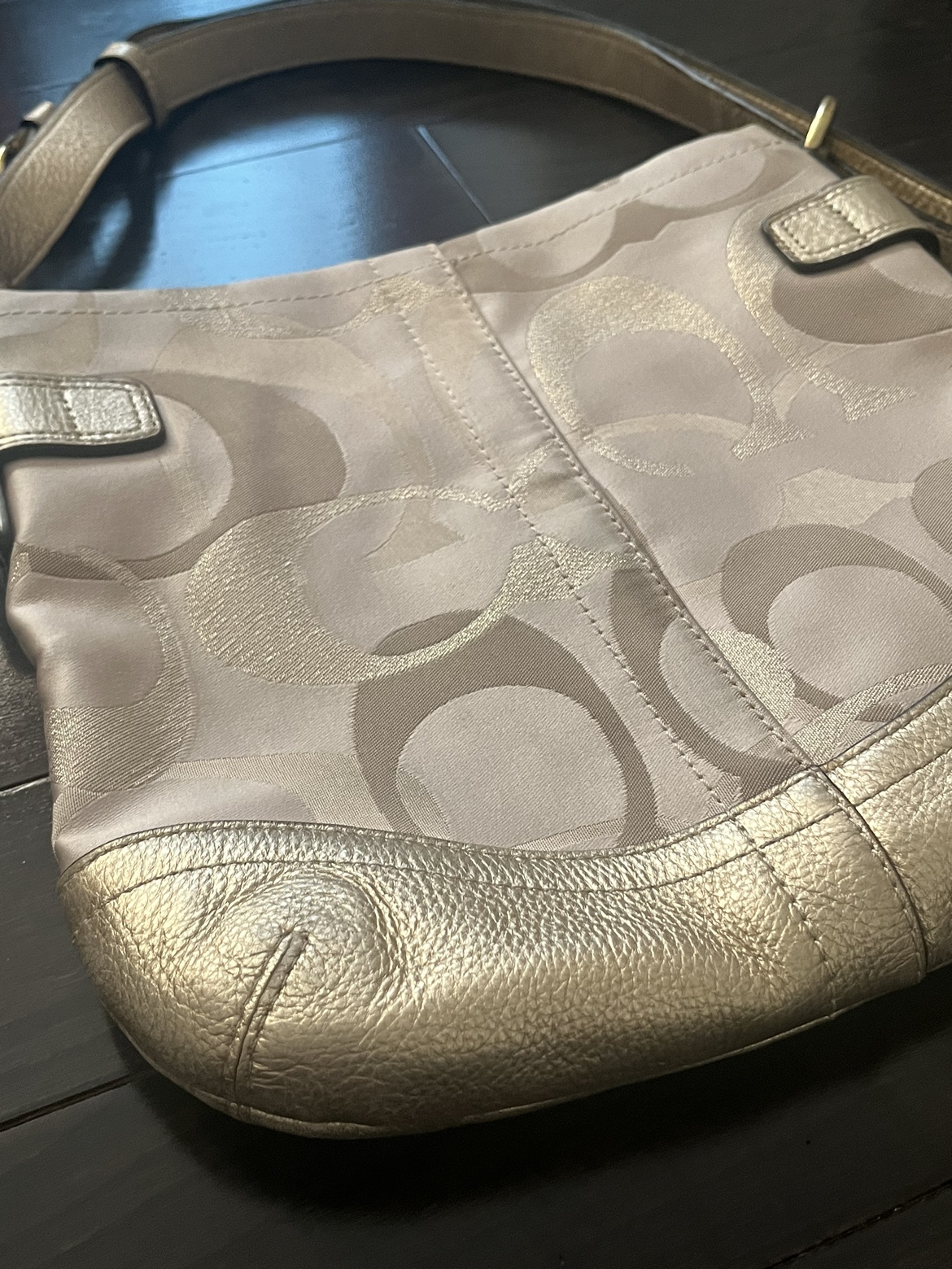 Coach Vintage monogram chain crossbody bag - photo 4