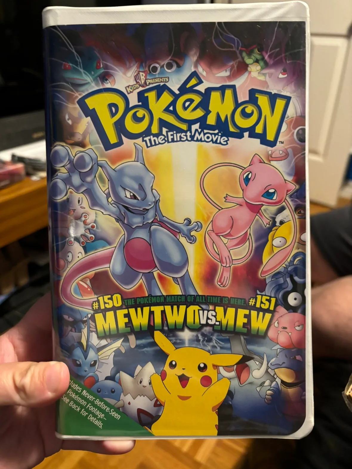 Pokémon: The First Movie VHS thumbnail