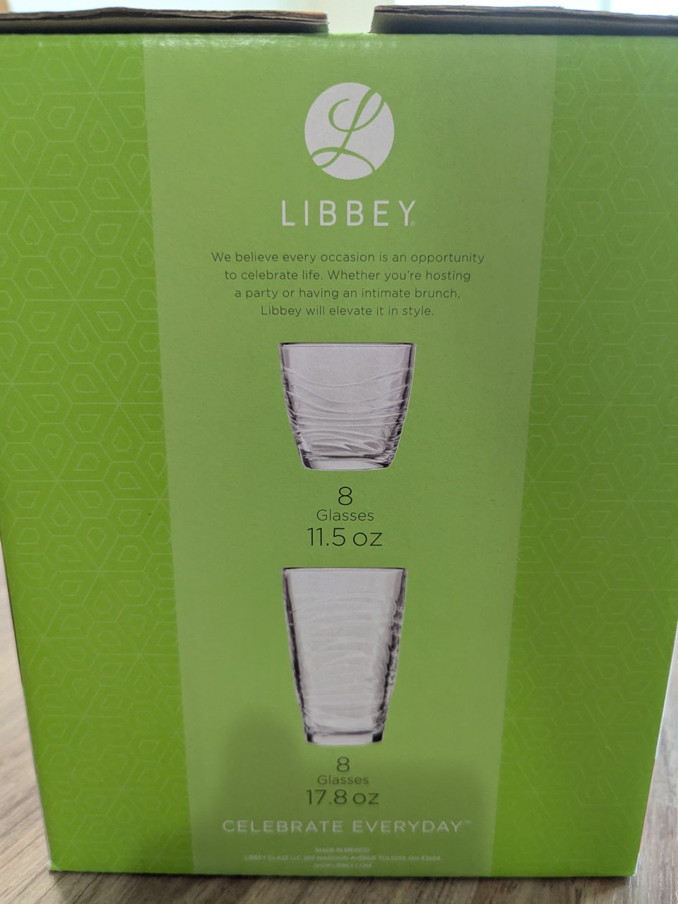 Libbey Orbita Glassware Set, 16 Pieces - photo 2