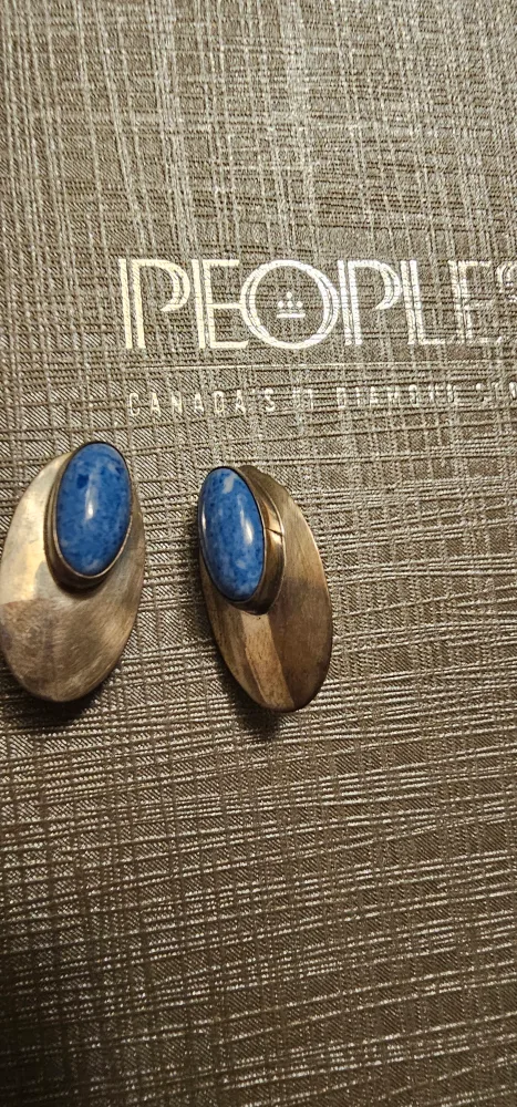 Vintage  Jewellers Sterling Silver Earrings image indicator(3)