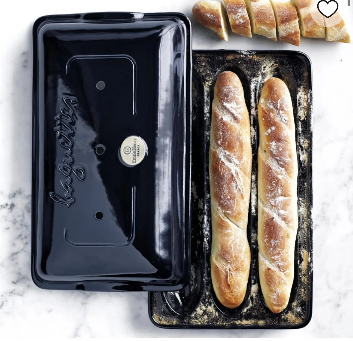 Emile Henry Baguette Baking Dish - New in box