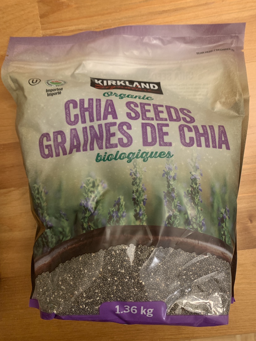 Chia Seeds, Hemp seeds, Cashews