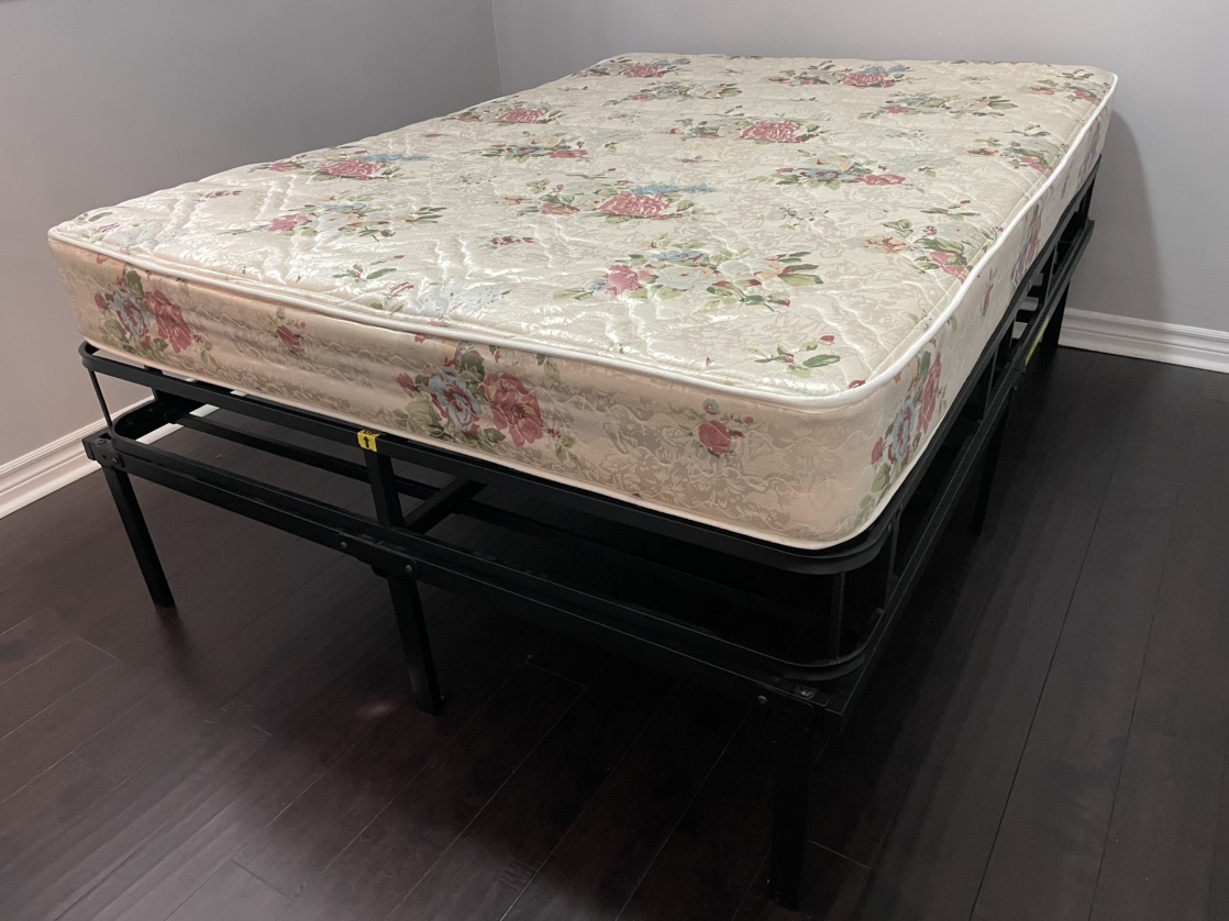 Bed Frame with Mattress