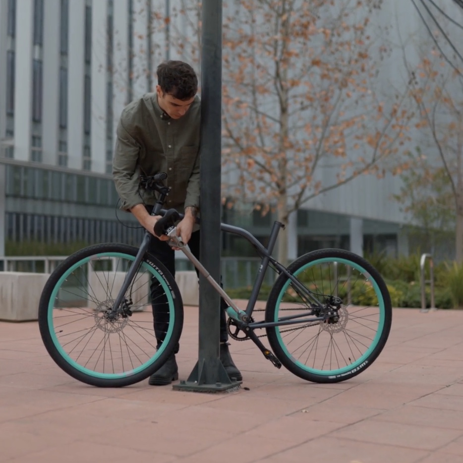 Integrated theft-proof lock Mountain Bike - Yerka - photo 2