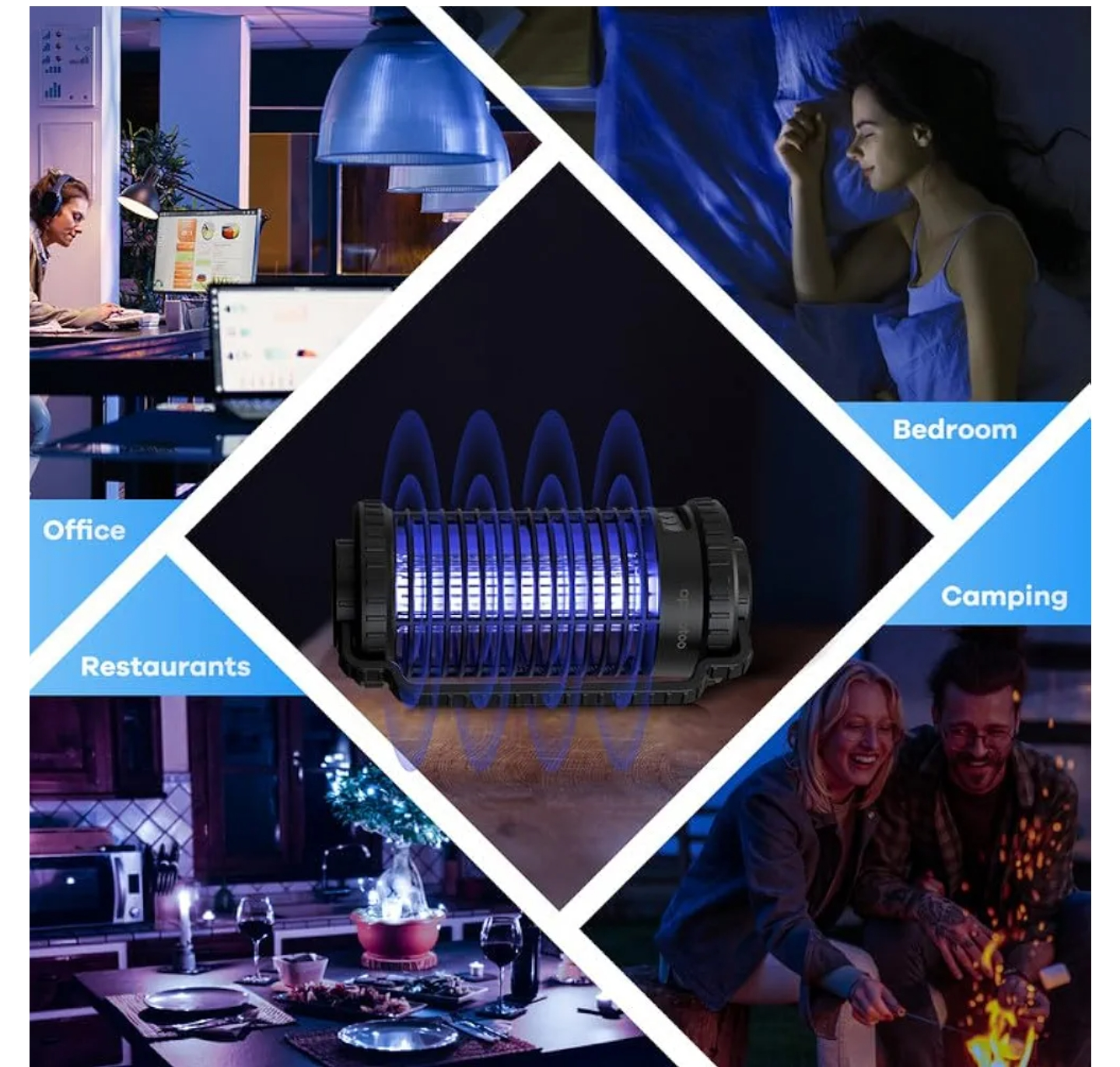 Solar Bug Zapper Lantern - photo 2