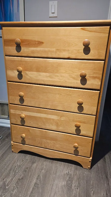 Blonde Wood Dresser