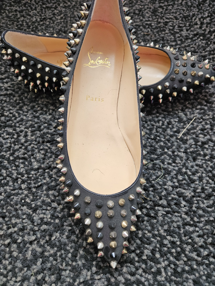 Christian Louboutin Spiked Flats
