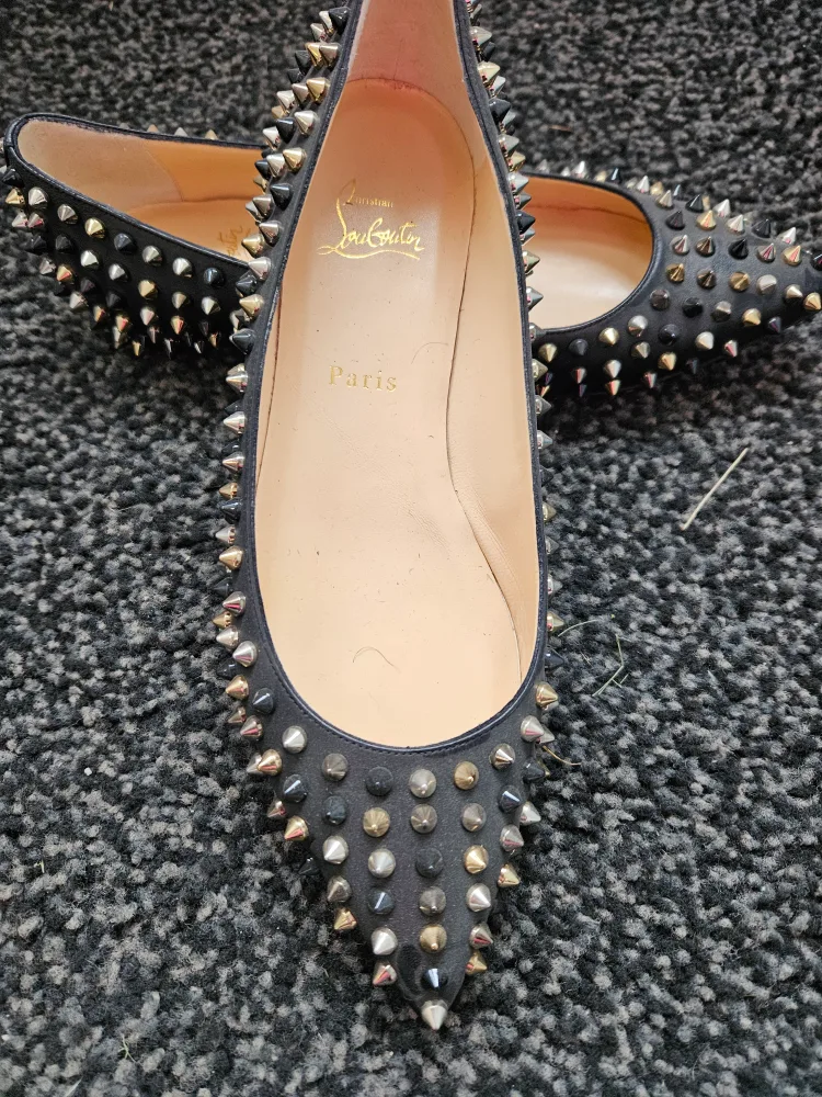 Christian Louboutin Spiked Flats thumbnail