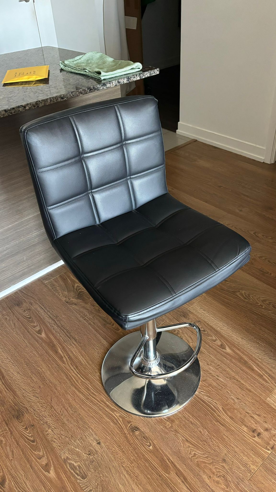 X2 Black Bar Stool