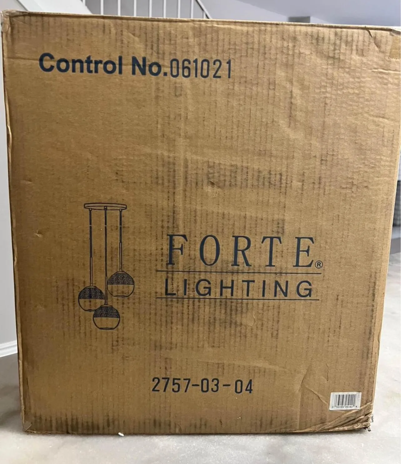 Forte Lighting 3-Light Globe Pendant image indicator(4)