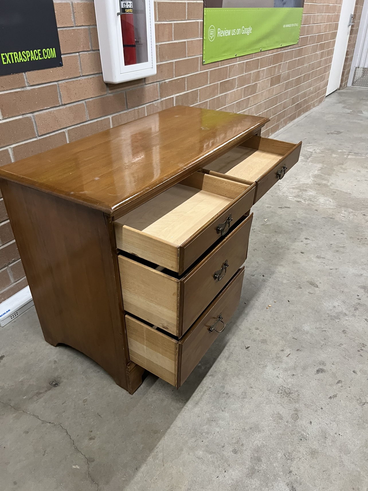 Wooden Desk with 4 Drawers - photo 5