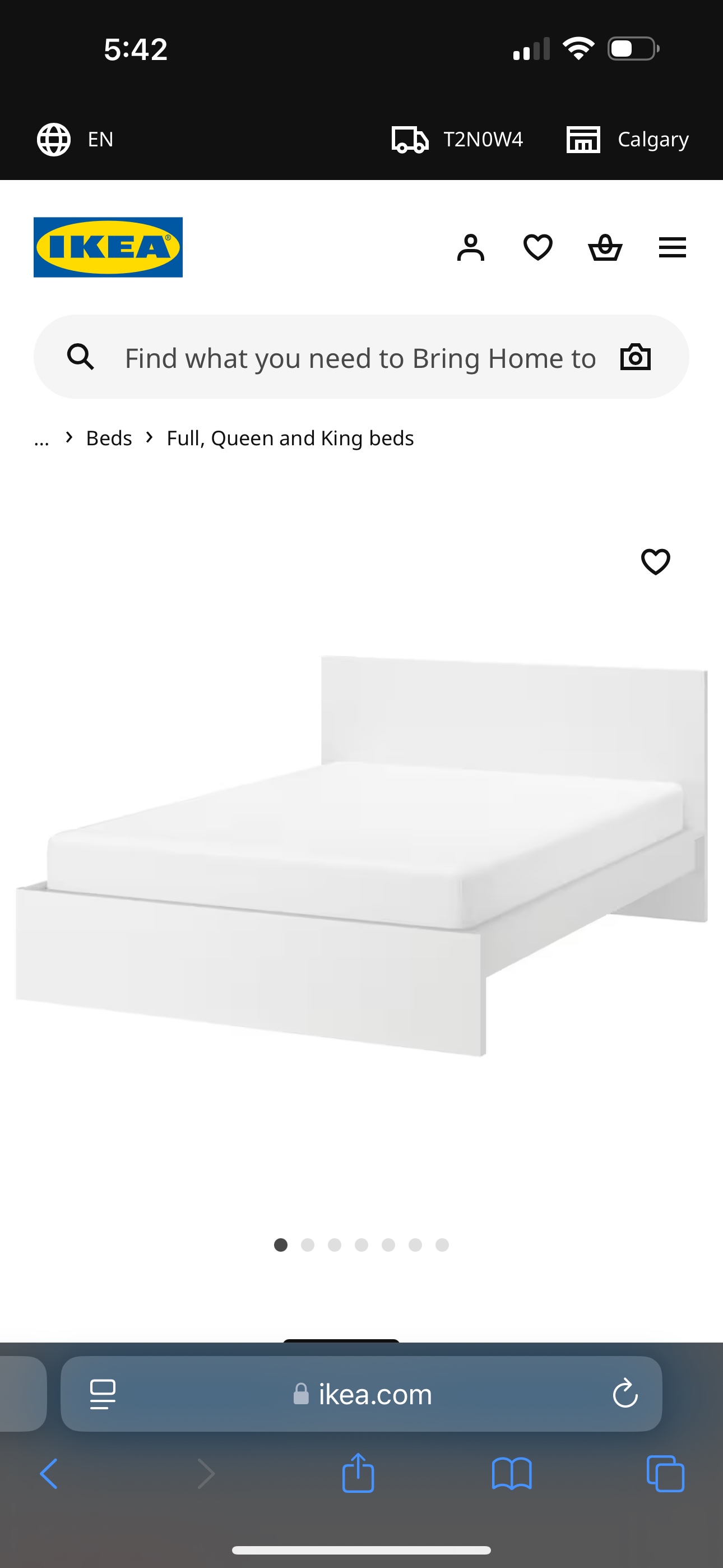 IKEA Queen Bed Frame