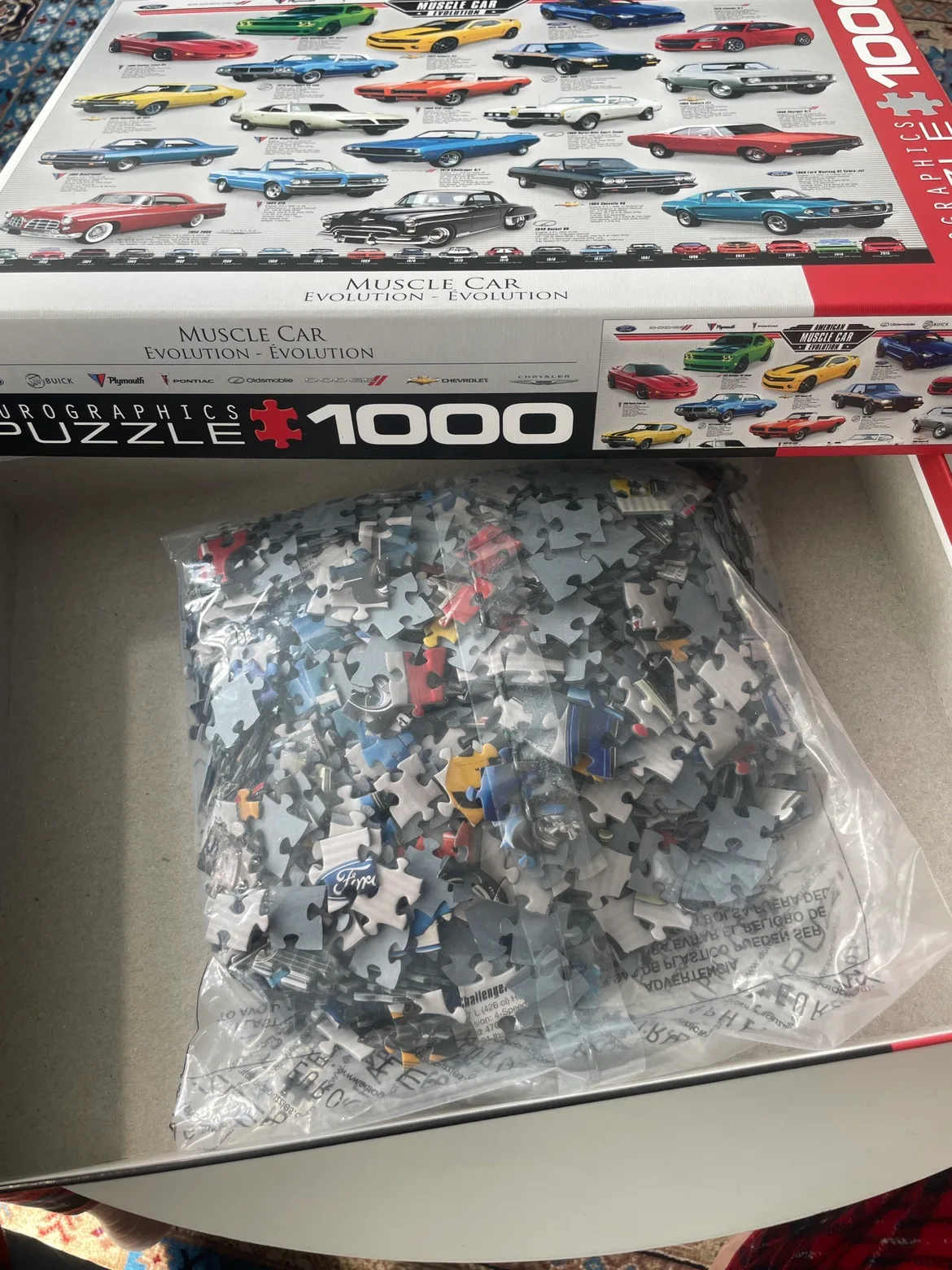 Eurographics 1000 Piece Muscle Car Puzzle image indicator(3)