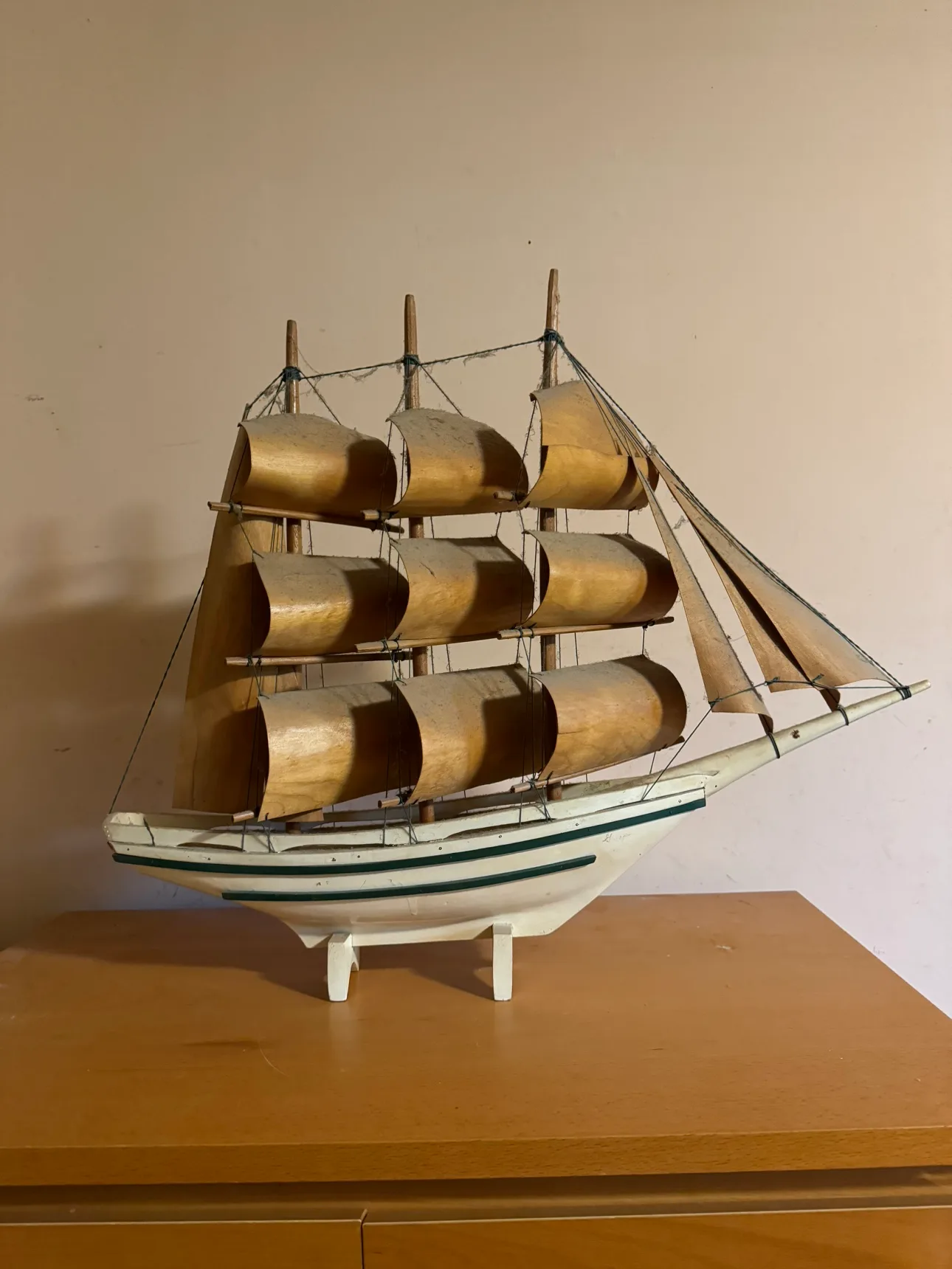 Wooden Sailing Ship Model thumbnail
