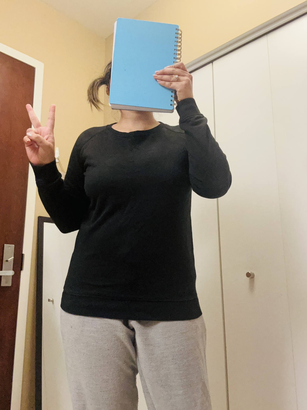 Black Long Sleeve Sweatshirt - photo 4