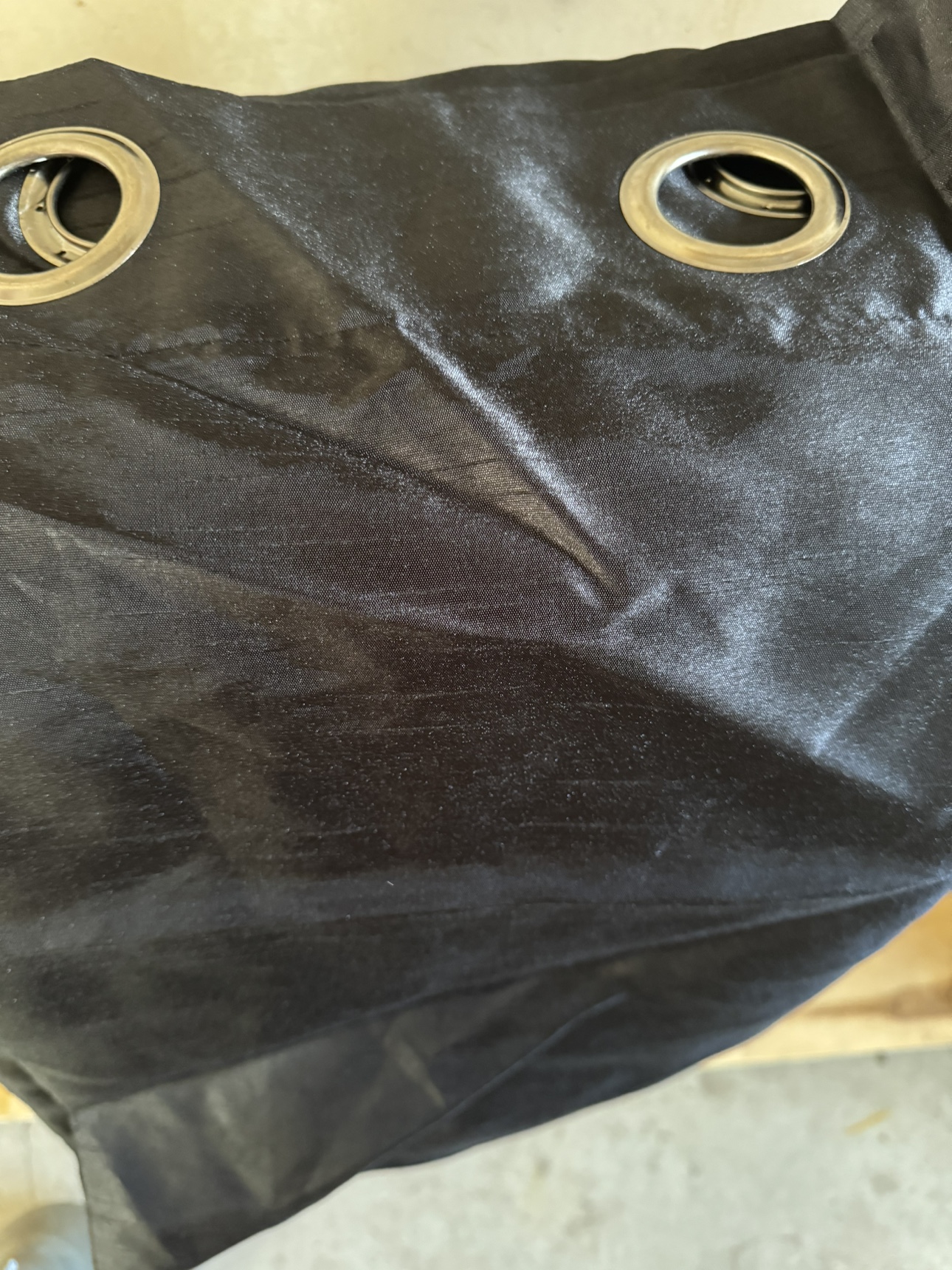 Set of 6 grey and Black Curtains 3 discount price - photo 3