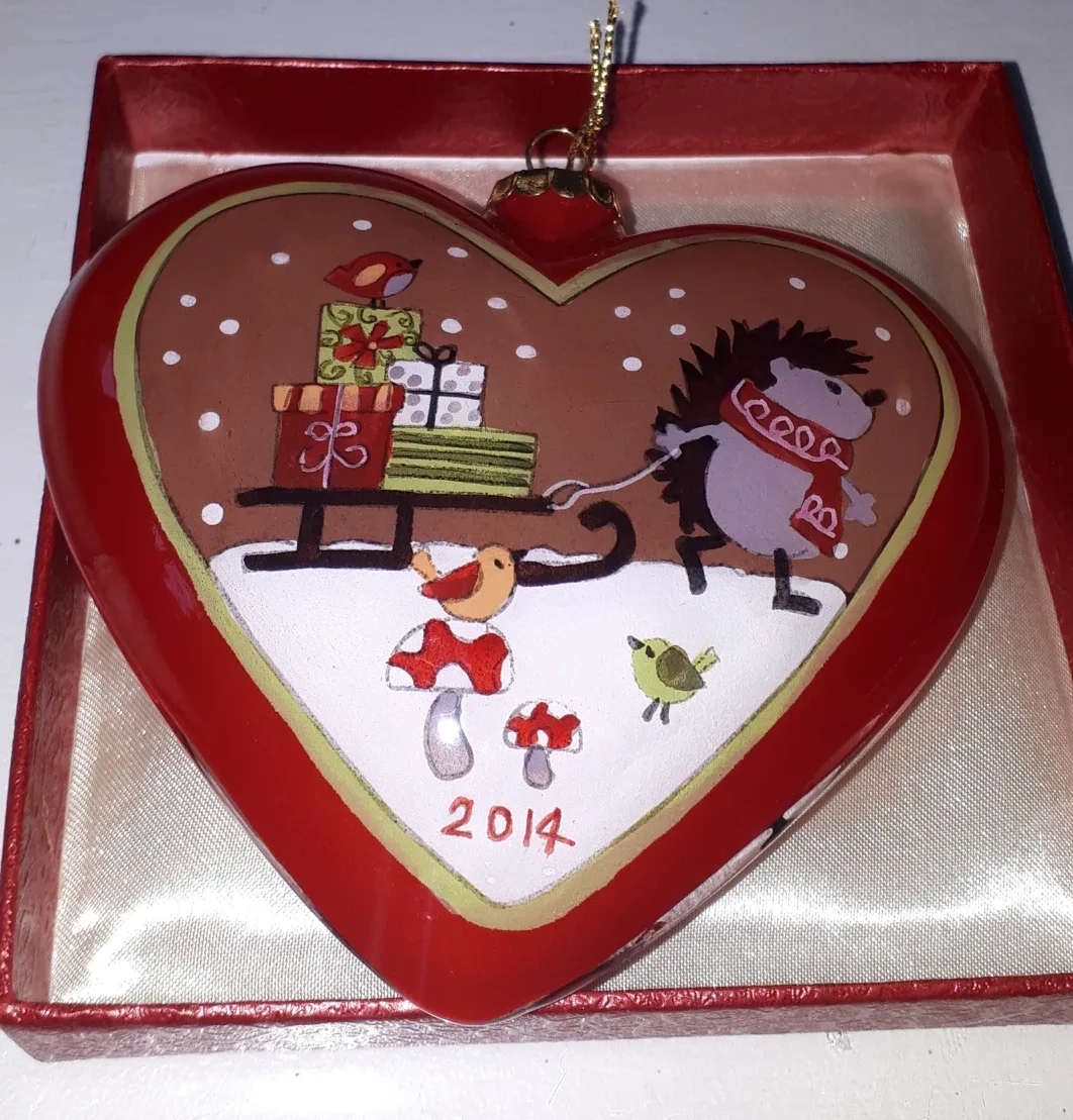 Li Bien Heart Ornament Hedgehog image indicator(2)