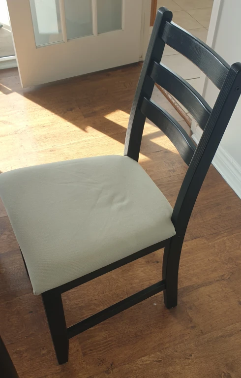 Black Dining Table and Chairs Set - photo 3