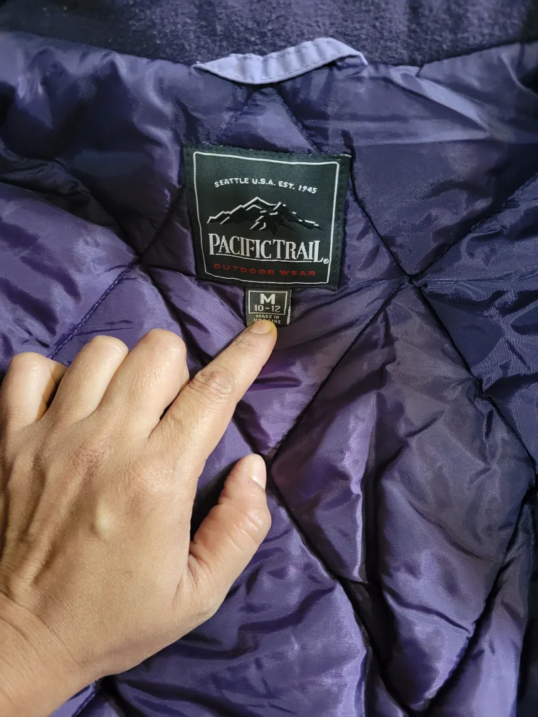 Pacific Trail Girls Winter Jacket Size M 10-12 image indicator(4)