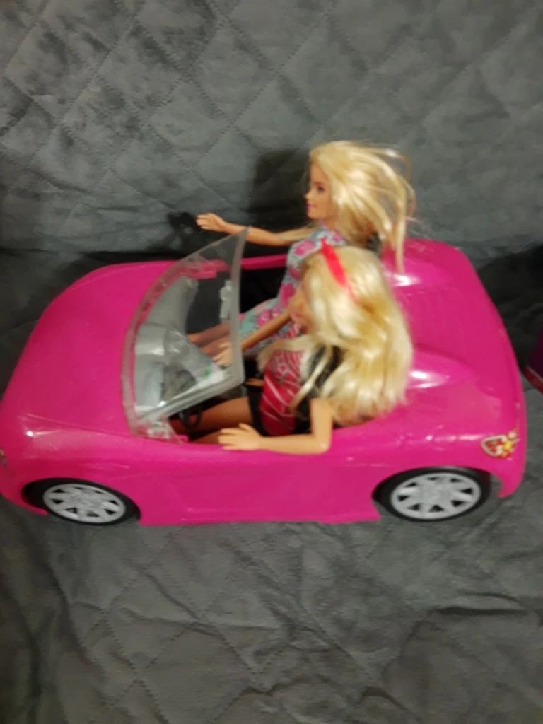 Big Barbie car with 2 Barbie dolls - photo 5