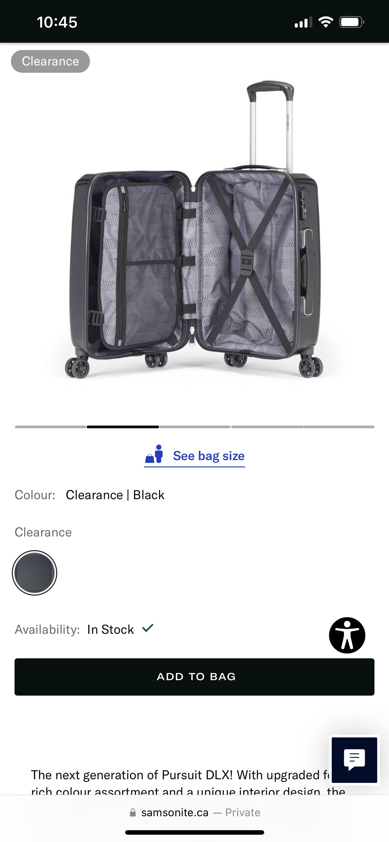 Samsonite Pursuit DLX Plus Suitcase - BRAND NEW - photo 4