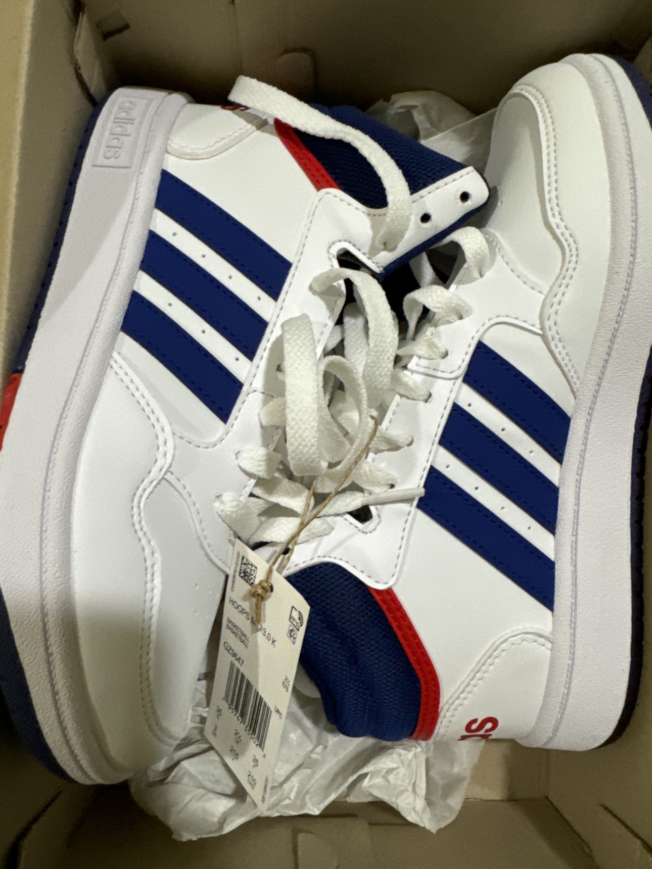 Adidas Hoops Mid Basketball Shoes - photo 2