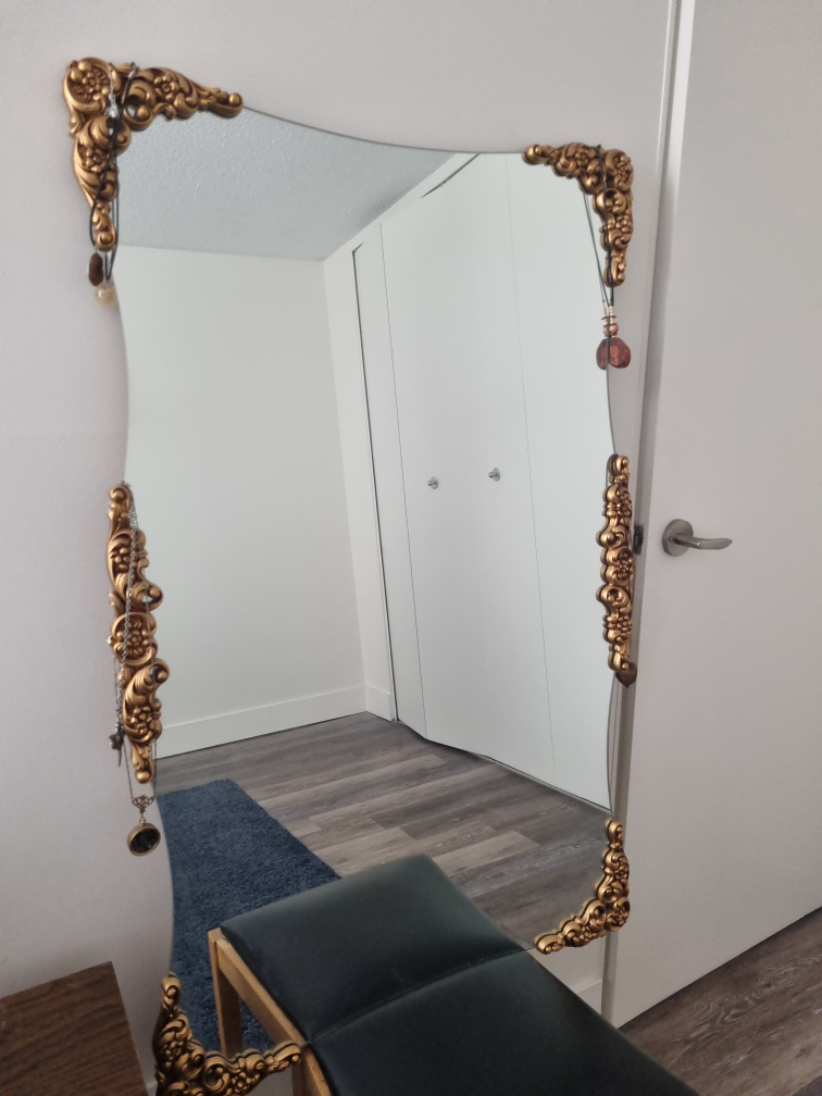 Ornate Gold Framed Mirror mirrors 🪞