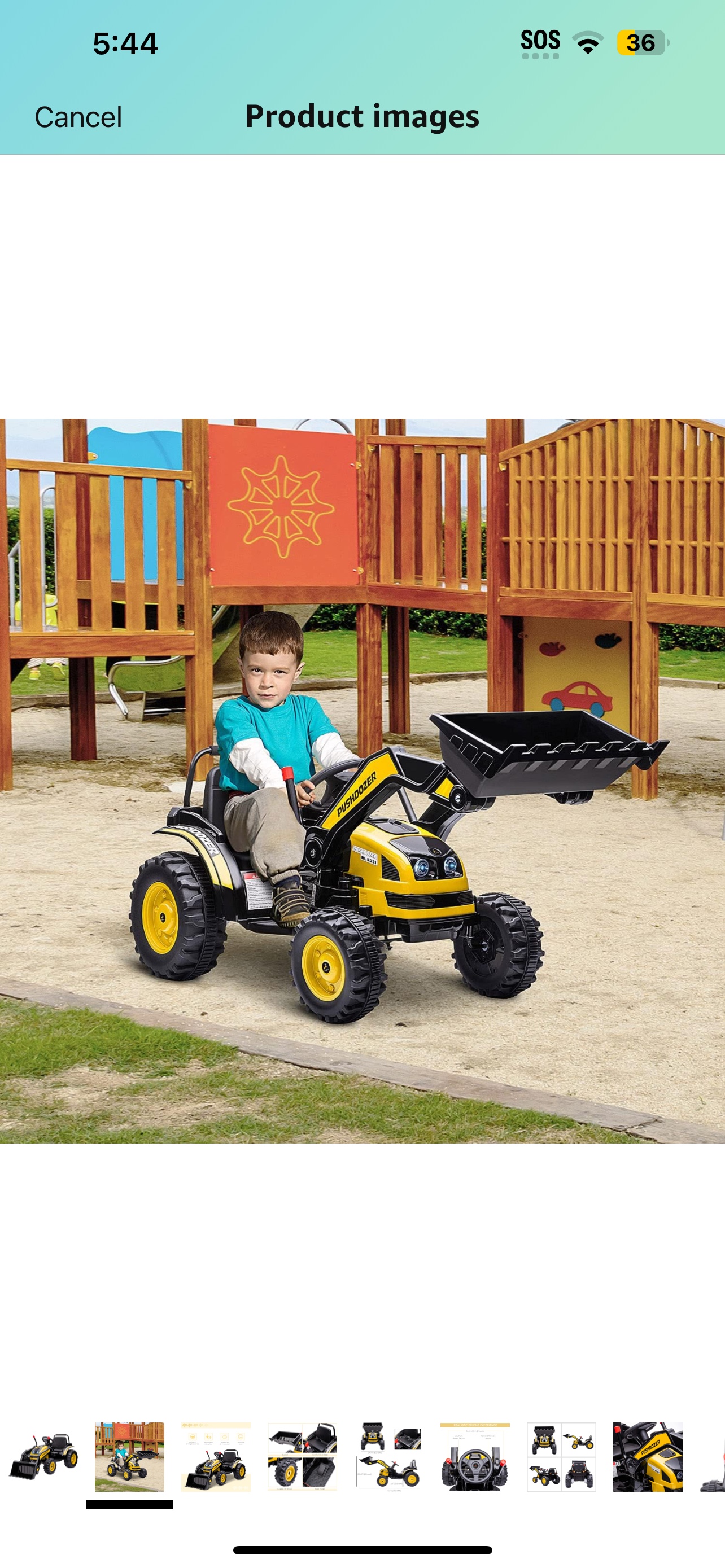 Kids Push Tractor - photo 2